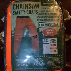Fully Wrap Style Chainsaw Safety Chaps 