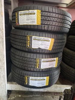 225/65/17 Aplus All Season Tires installed (4) New 50,000 Mile Warranty-We Finance
