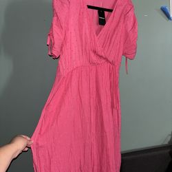Torrid Hot Pink Dress