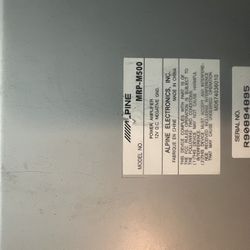 Alpine 500w Mono Amp