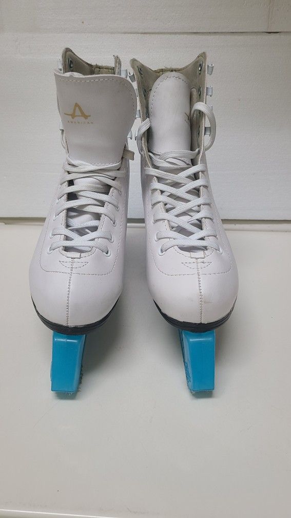 American Athletic Girl's Tricot lined Ice Skates