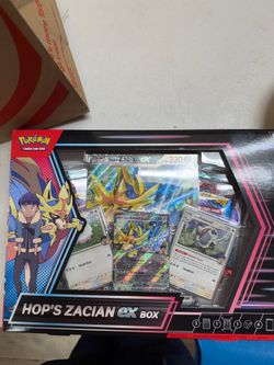 Pokemon Zacian Boxes
