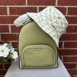Michael Kors Backpack And Bucket Hat 