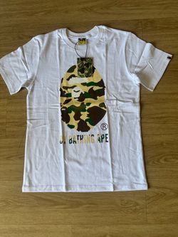 BAPE A Bathing Ape Camo Ape Face Tee