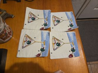Martini Coasters