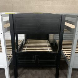 New Black Bunk Bed 