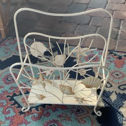 Shell Coastal Storage Basket