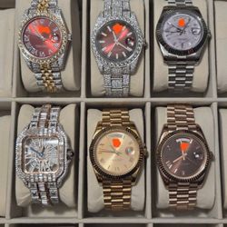 Vvs 1 Moisanitte Diamond  Watches 