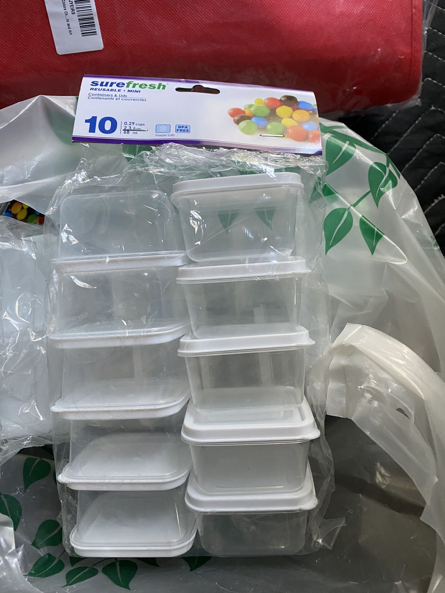 Mini Containers (8 In A Bag)