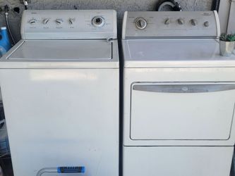 Washer and dryer