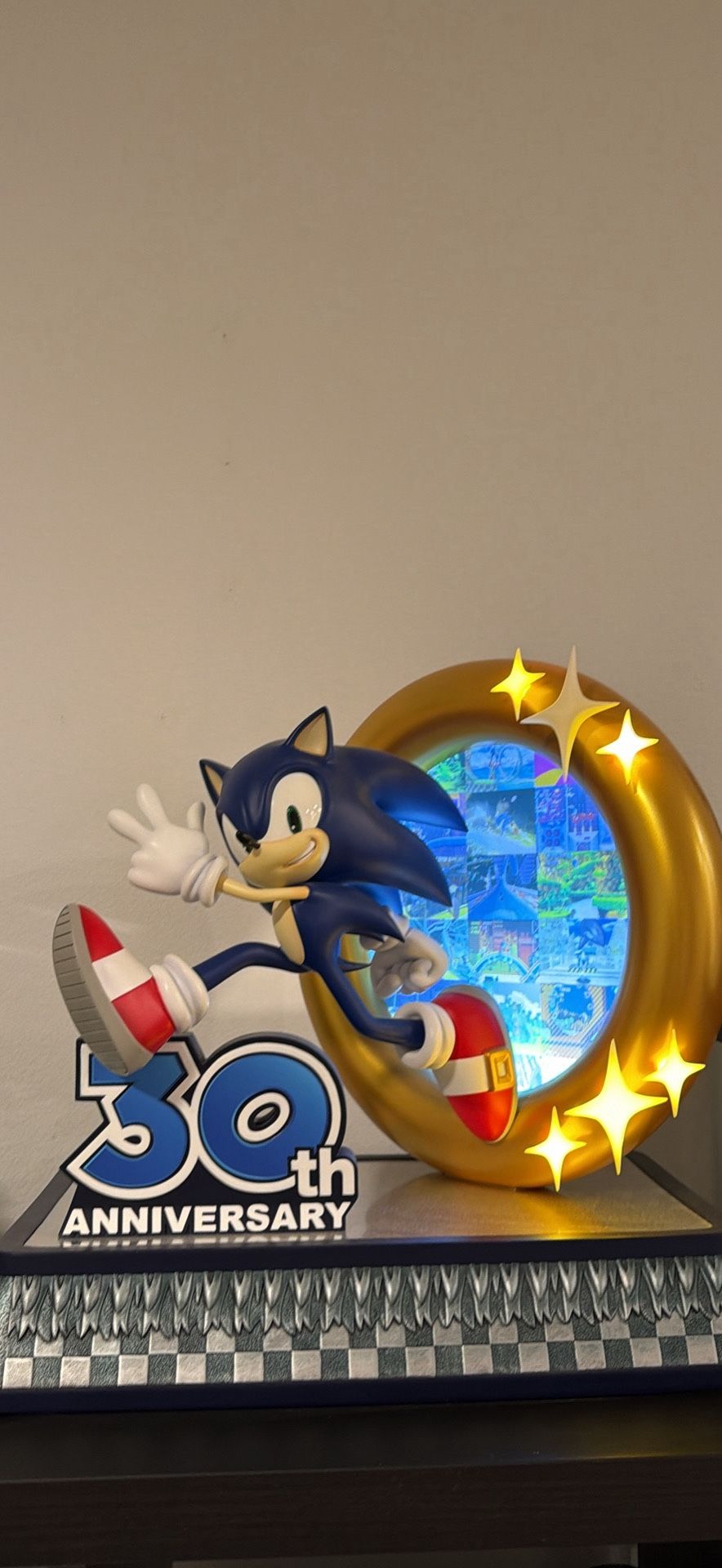 Sonic 30th Anniversary Definitive Edition First 4 Figures Statue