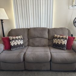 Brown reclining Sofa Set Couches