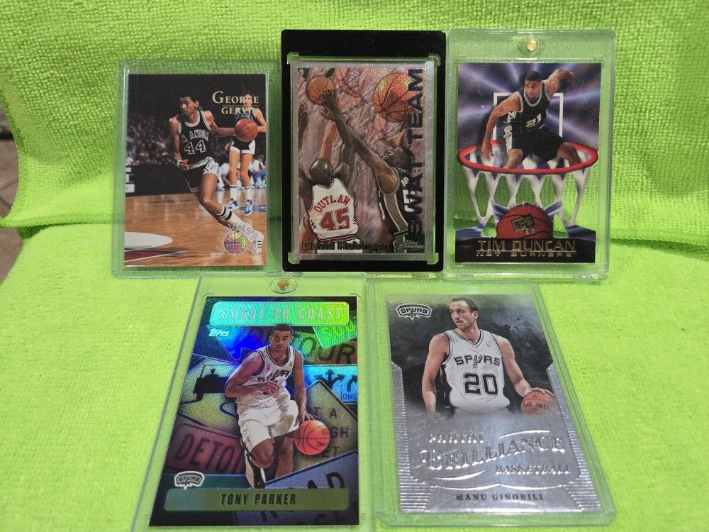Gervin/ Robinson/ Duncan/ Parker/ Ginobili