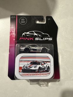 Jada Pink Slips Porsche 911 GT3 Cup (992) Diecast 1/64 – Silver Chrome Finish