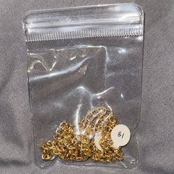 Custom Gold Chain Handmade 