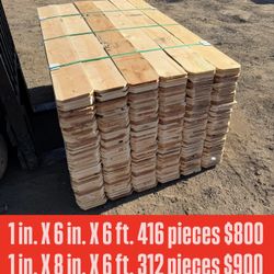 New Cedar Wood For Fencing Nueva Madera Para Cercar 