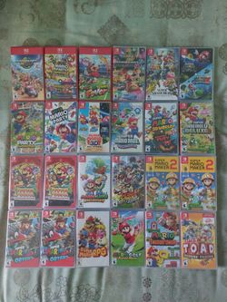 Mario Nintendo Switch Games