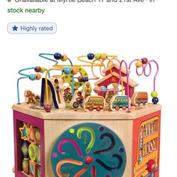 Wooden Activity Cube - Youniversity