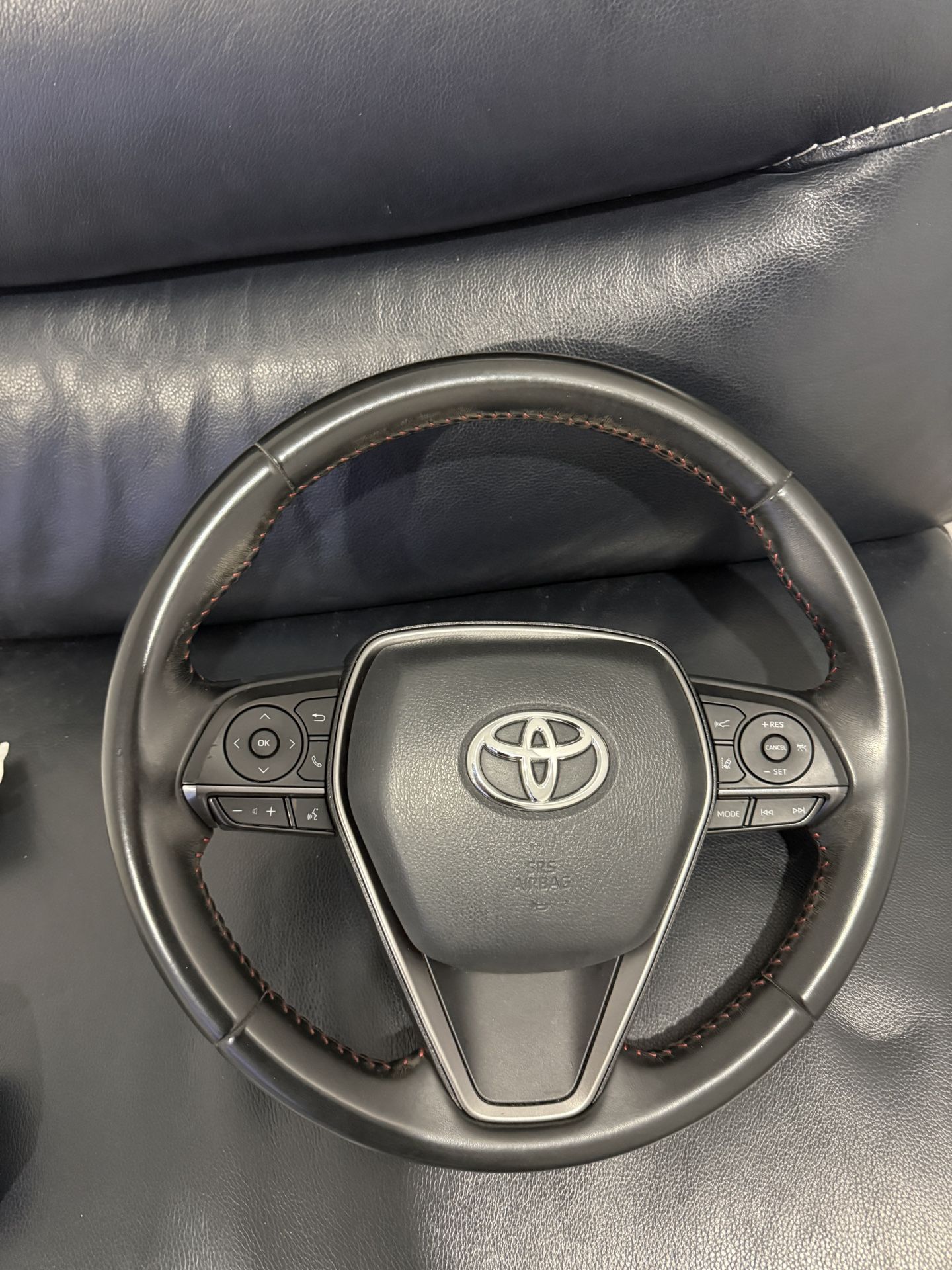 2018 - 2024 TOYOTA CAMRY TRD RED STITCH STEERING