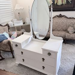 Antique vanity