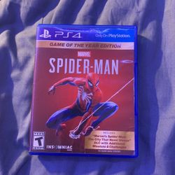 Marvel Spider-Man Game Of The Year Edition For Ps4 