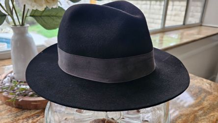 CASABLANCA FEDORA BLACK LARGE