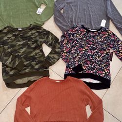 Womens Sz Small Long sleeve/Sweatshirts $10 For All! 3 Are NWT 