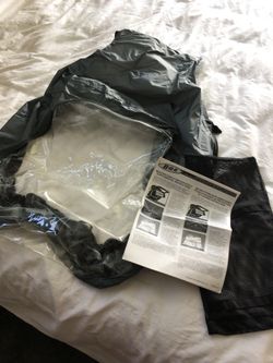 Bob stroller single weather shield-swivel wheel