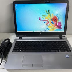 HP Professional laptop intel 15.6” i5 6200U 500GB drive 8gb Ram Windows 11