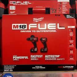 Milwaukee M18 Fuel 2 Tool Combo Kit