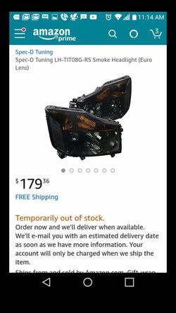 08-14 Nissan Titan headlights!