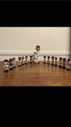 Lot of Baseball Bobbleheads - L. Gonzalez M. Piazza,T. Glaus, Dan Harren