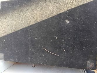 Black Carpet-Covered Speaker Cabinet