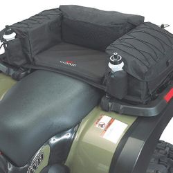 Coleman MadDog ATV/UTV Padded Back Seat with 3 Storage Compartments & Cup Holders