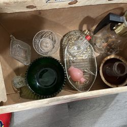 Assortment Of Glass Ware