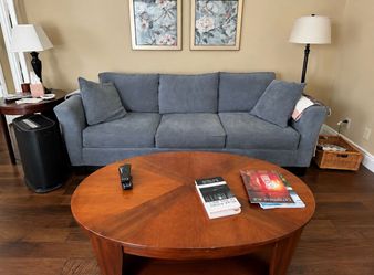 Blue Sofa Couch