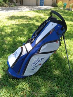 New Michelob Ultra 14 way divider stand golf bag