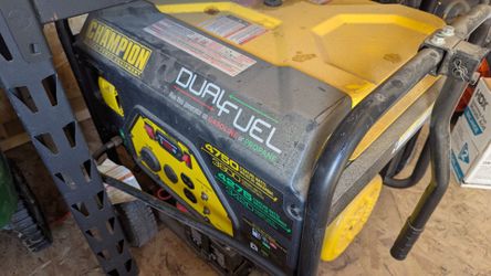 Champion Dual Fuel Portable Generator 4750W