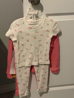 Penelope Mack Toddler Cherry Pajama Set 2T