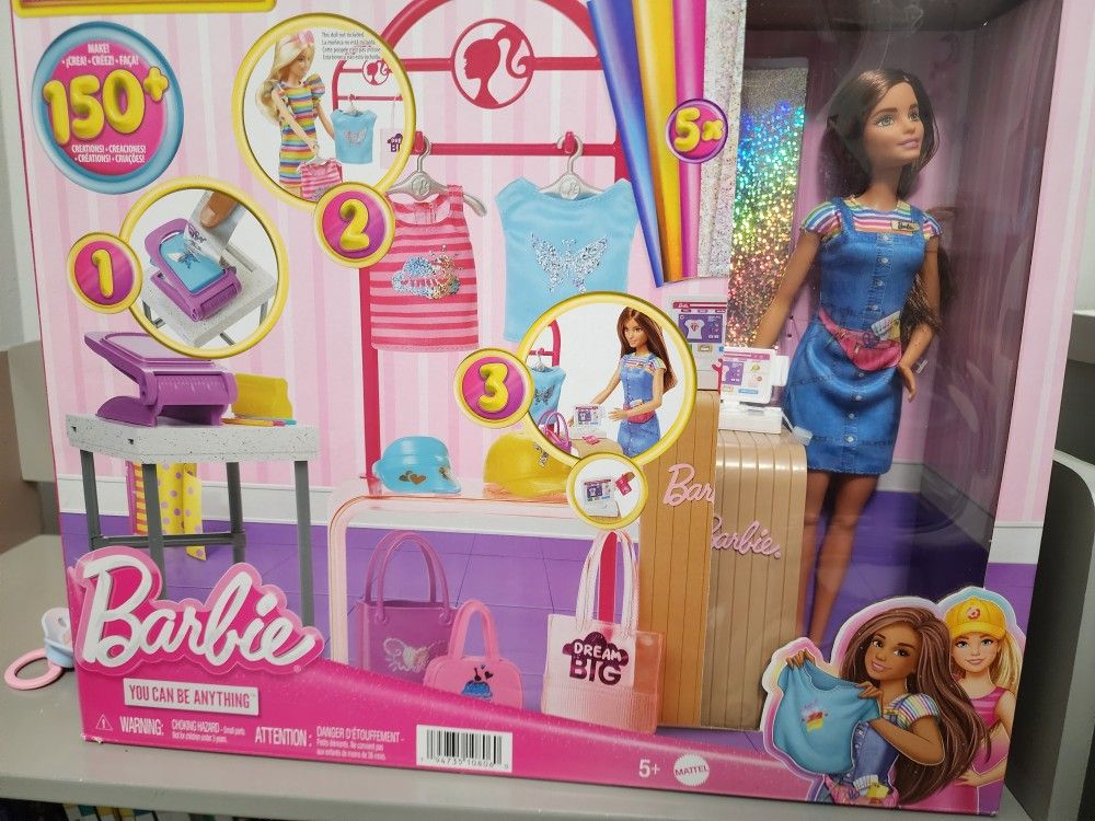 Barbie Make And Sell Set