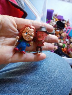 Miniatures PVC Chucky and Jason $2 each