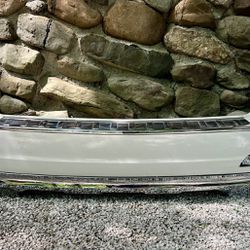 ✅ ORIGINAL REAR Bumper Mercedes WHITE X204 GLK GLK(contact info removed) 2014 2015 + CHROME + REFLECTORS