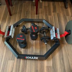 Trap Bar, Dumbbells , Plates - Like New