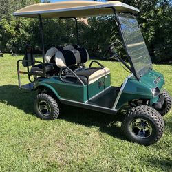 Club Car Street Legal Lifted Golf Cart 