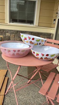 summer bowls -dishes