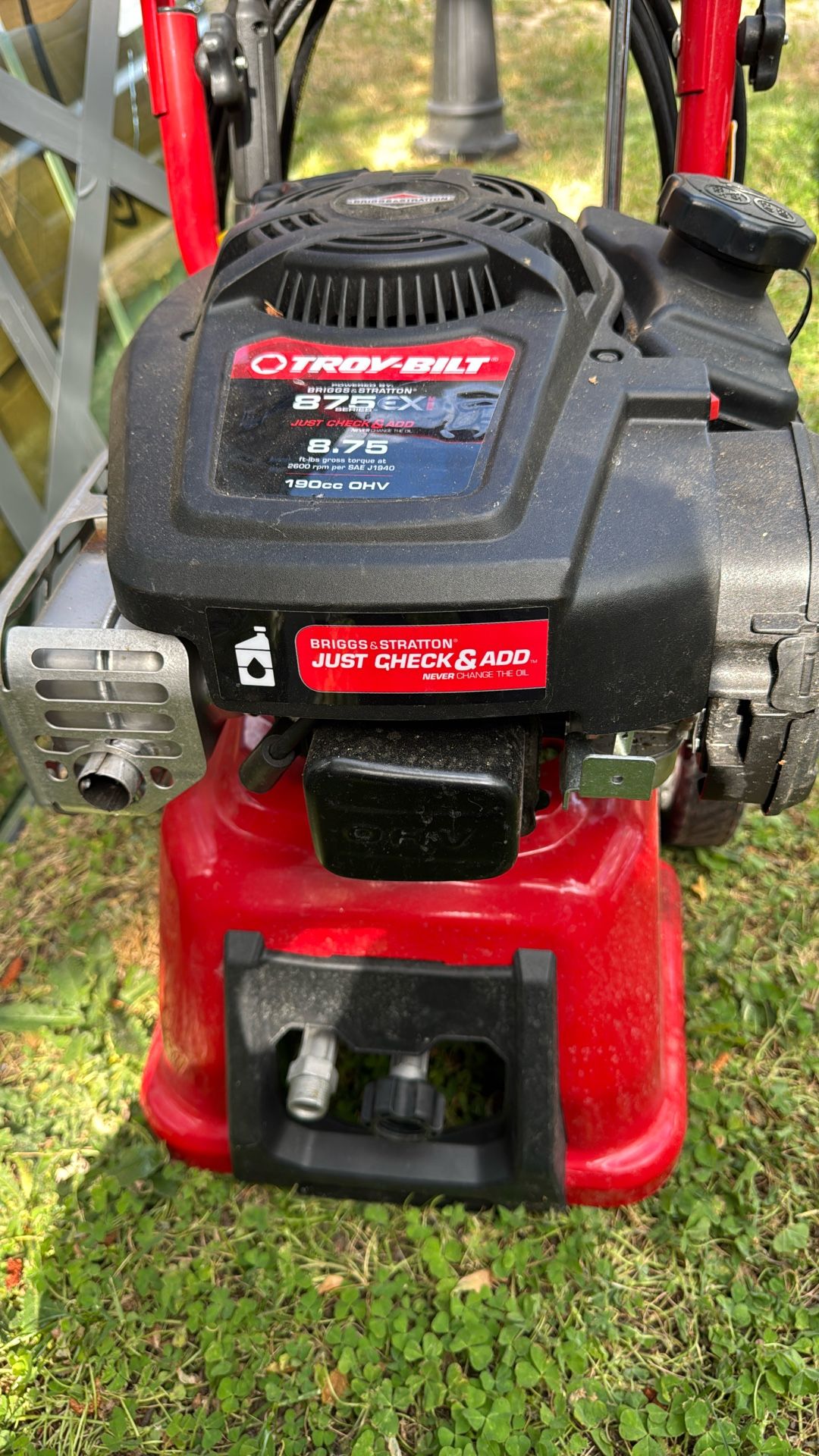 Troy-Bilt Pressure Washer