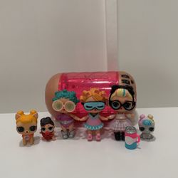 Lol Surprise Dolls  + Baby + Pets + Capsule + Additional Accessories 