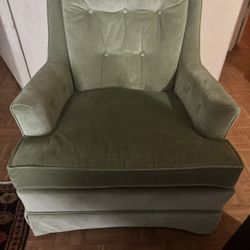 MCM Vintage Sofa Side Chair Rocker