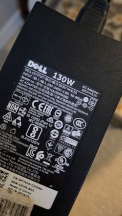 Dell 130w laptop charger