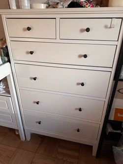 IKEA IDANÄS 6-drawer dresser, white